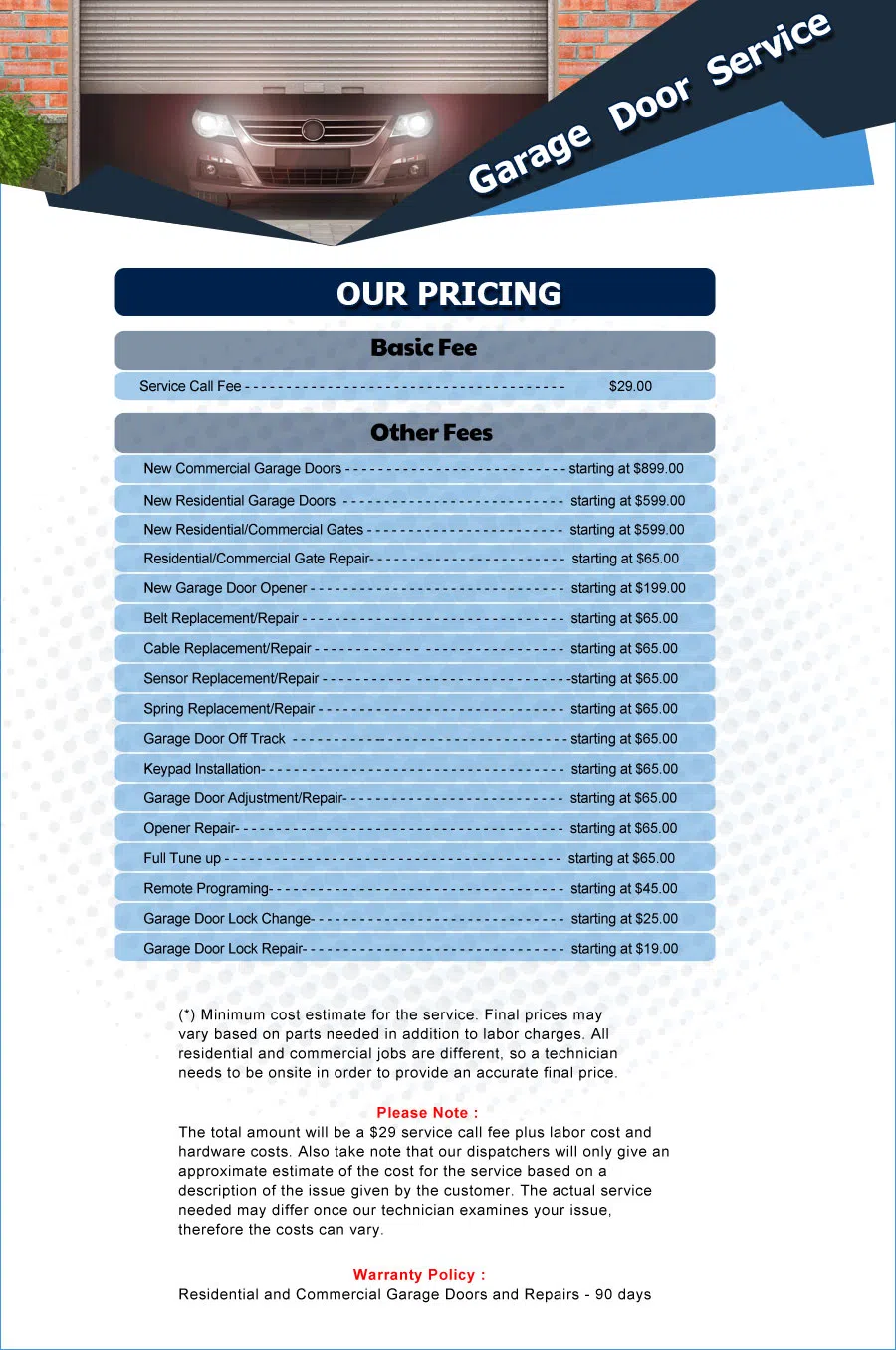 Eagle Garage Door Service Atlanta, GA 404-692-7155